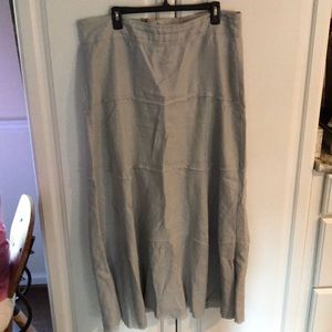 Linen skirt